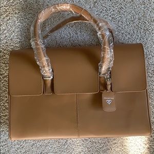 NEW! Francine Leather Laptop Bag